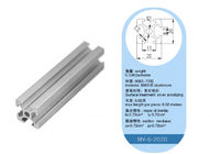 Building 0.55kgs/m T Slot Extrusion Aluminium Profile
