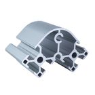 Industrial 8840 Series Slot Half Round Aluminium Profile