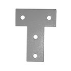 L And T Shaped 90 Degree Chrome Steel Connector Plates
