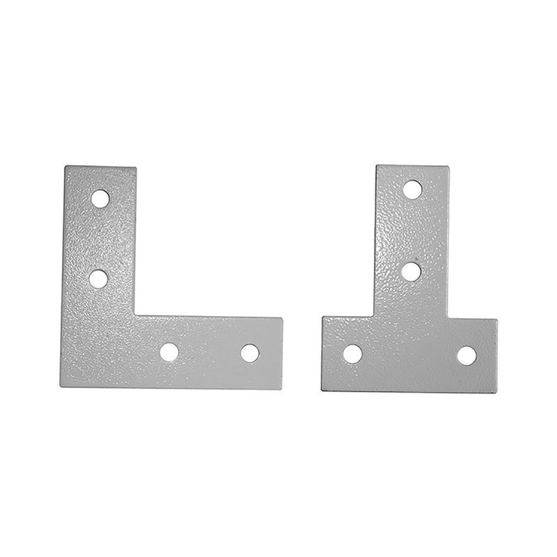 L And T Shaped 90 Degree Chrome Steel Connector Plates