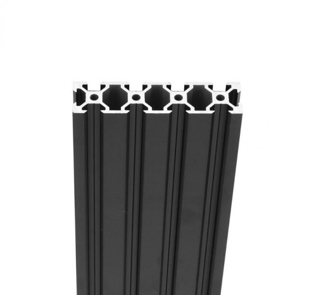 Square Mill Finish 6063 T5 V Slot Aluminium Extrusion Profile